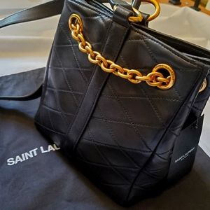 SAINT LAURENT Le Maillon Bucket Bag